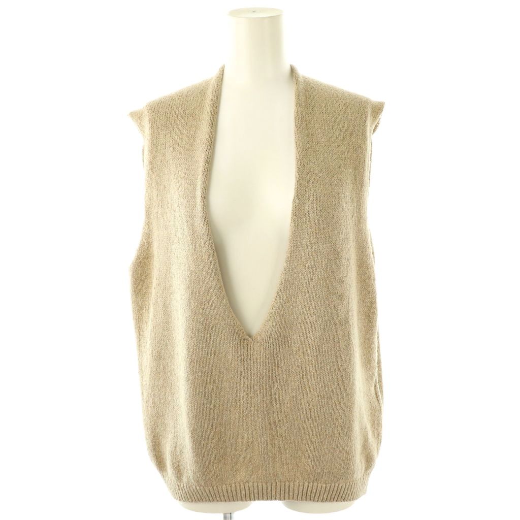 MUSE de Deuxieme Classe Vネックベスト Lily Linen Vネック ベスト（ベスト）｜MUSE de Deuxieme Classe