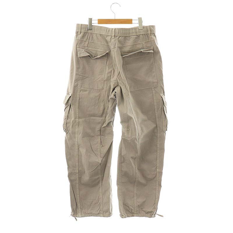 新品未使用　lig.ワイドカーゴパンツ2点 セール】コットン100％ ワイドカーゴパンツ（カーゴパンツ）｜chil2