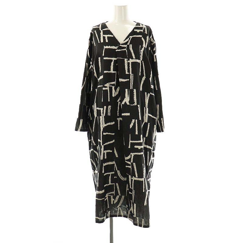 Plantationプランテーションワンピース プランテーション plantation 24AW レターモザイクJQ ワンピース