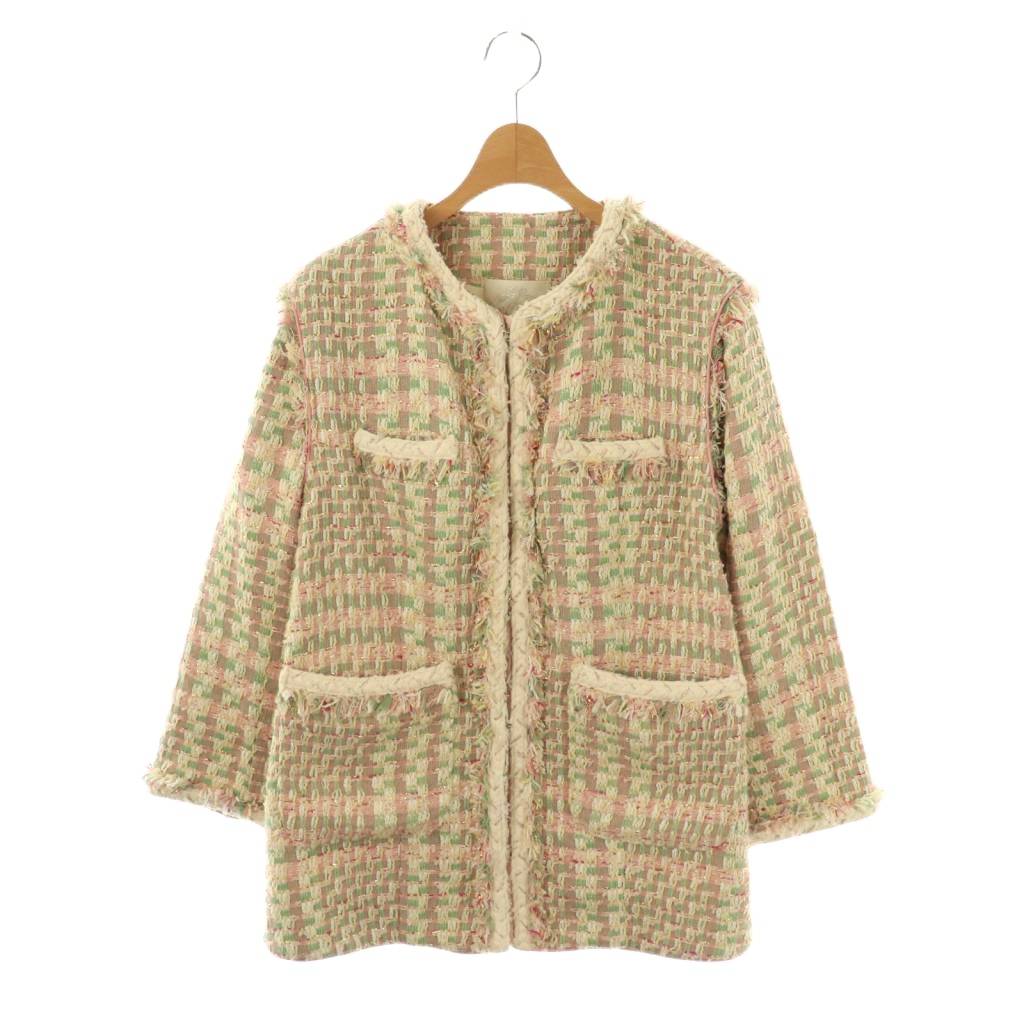 チェスティ chesty 2wayツイード ツイードジャケットコート 【公式通販】