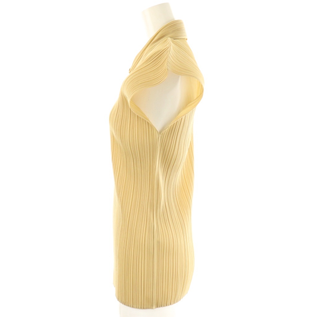 美品　プリーツプリーズ　チュニック　ノースリーブ　イエロー　サイズ2 楽天市場】PLEATS PLEASE（カラーイエロー）（レディース