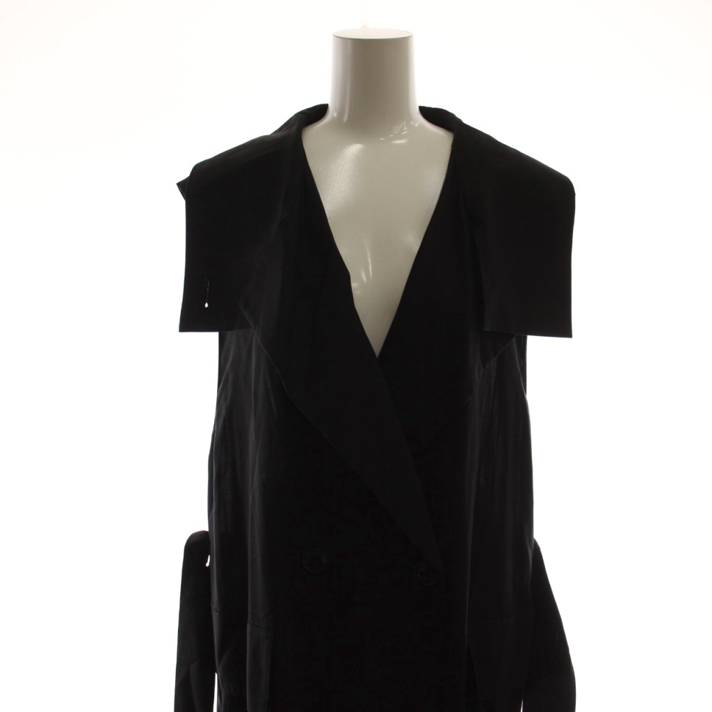 ADORE ロングジレ　黒　38 アドーア ADORE シアーシルクジレ ベスト ロング 38 黒 ブラック /AT