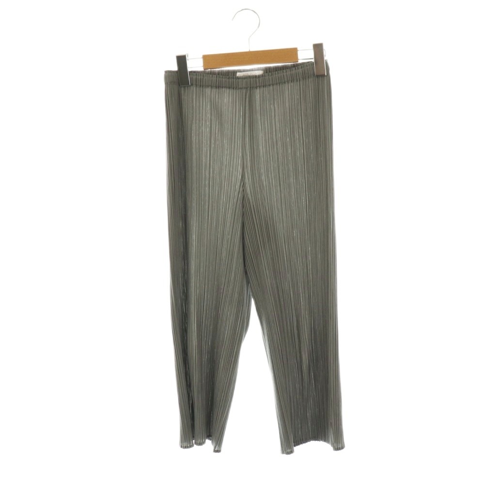 プリーツプリーズ PLEATS PLSEASE フレアパンツ 細身イッセイミヤケ PLEATS PLEASE ISSEY MIYAKE #apc プリーツプリーズ
