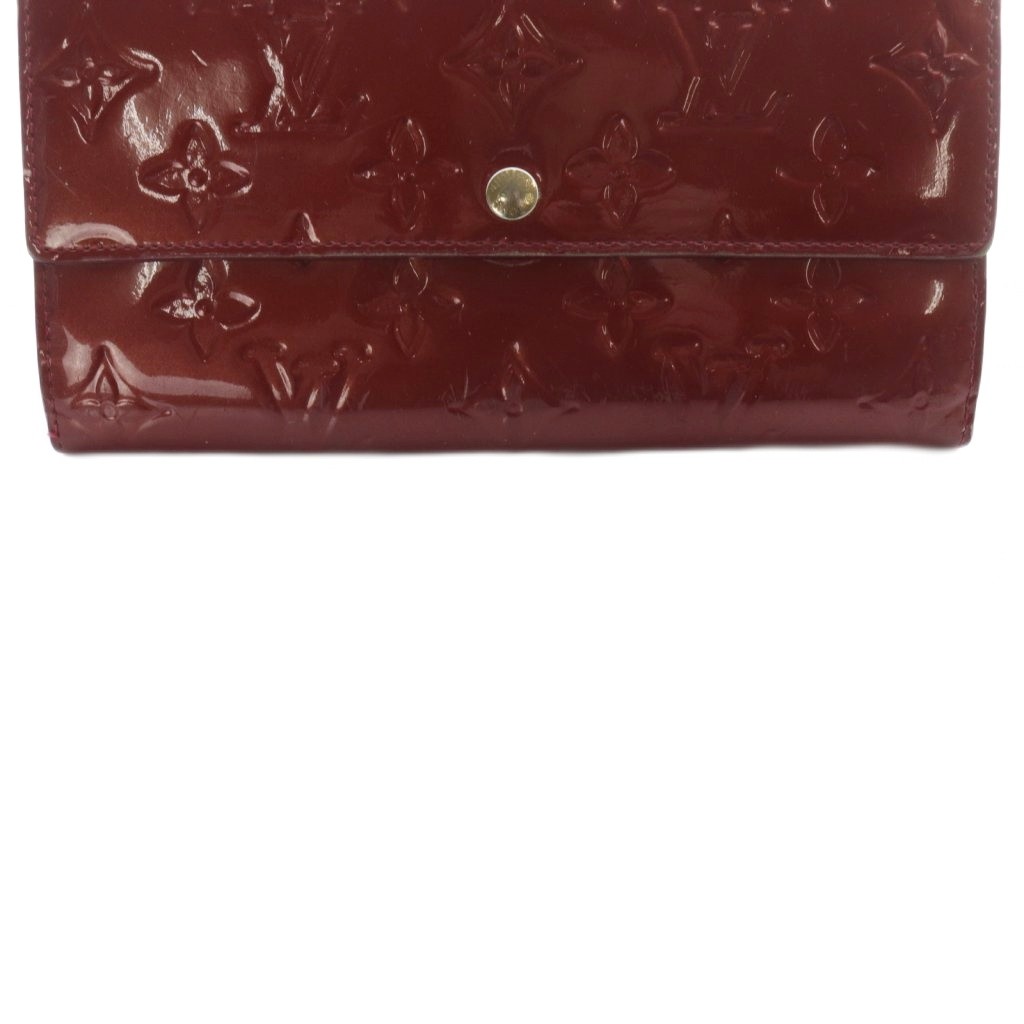 ルイヴィトン LOUIS VUITTON ヴェルニ ポルトフォイユサラ 長