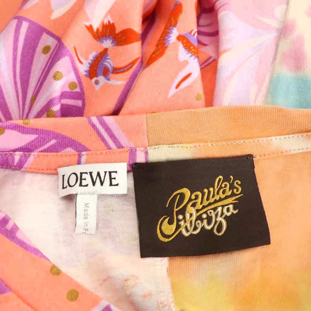 LOEWE × Paula's Ibiza アシンメトリー ブラウス XS LOEWE × Paula's Ibiza アシンメトリー ブラウス XS