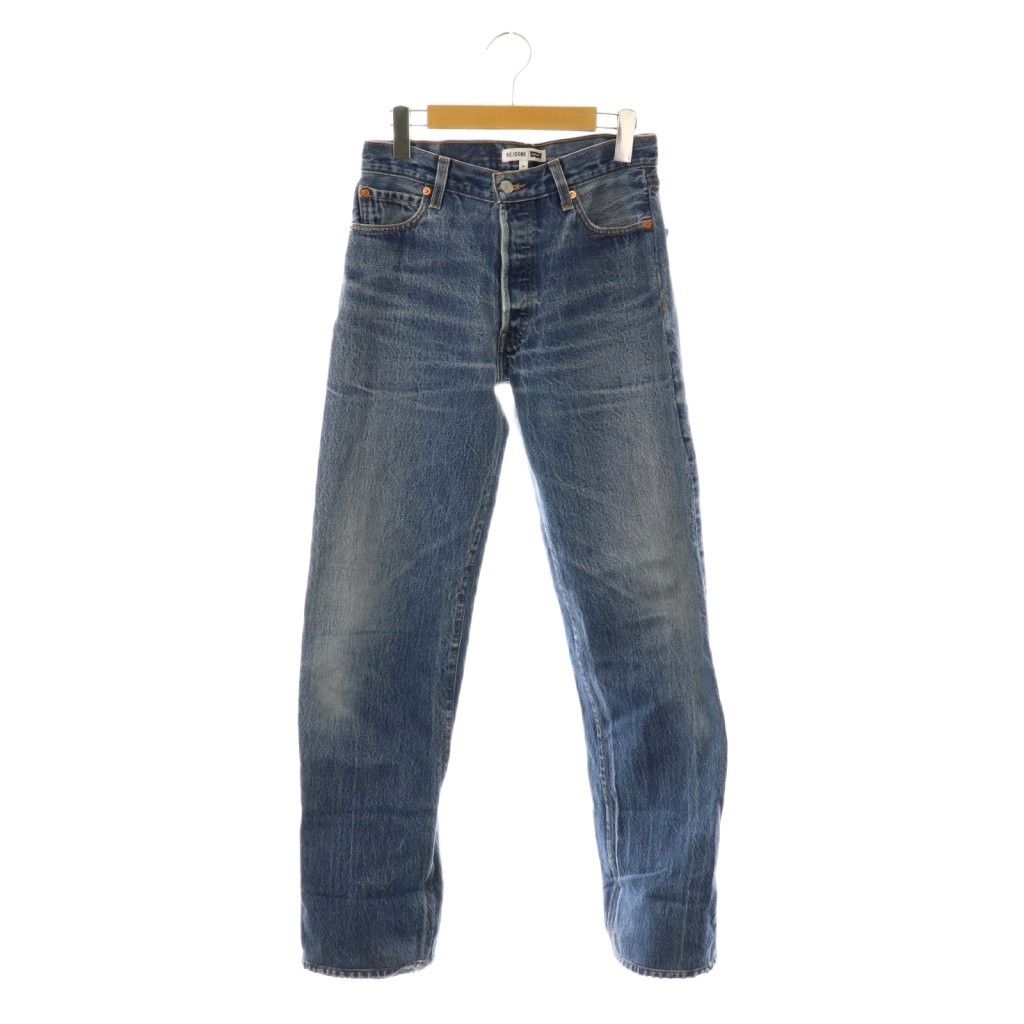 RE/DONE リダン　リーバイス　アメリカ製デニムパンツ　サイズ27 リーバイス Levi's リダン RE/DONE ロールアップデニムパンツ