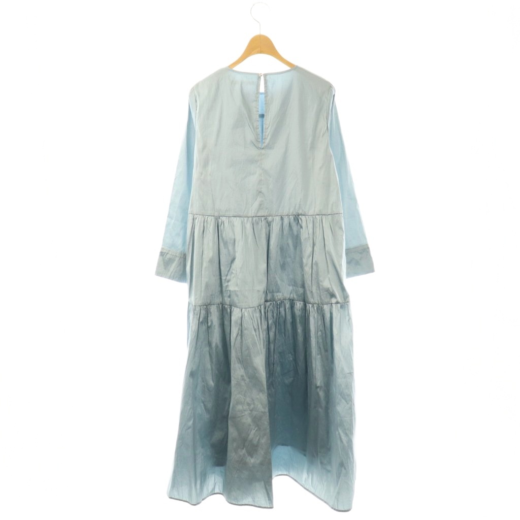 ヌキテパ NE QUITTEZ PAS! 24AW Poly Dupion Solid Tiered Dress