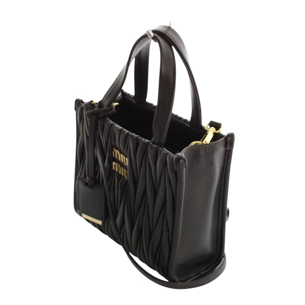 ミュウミュウ miumiu マテラッセ 2way バッグ ハンド ショルダー