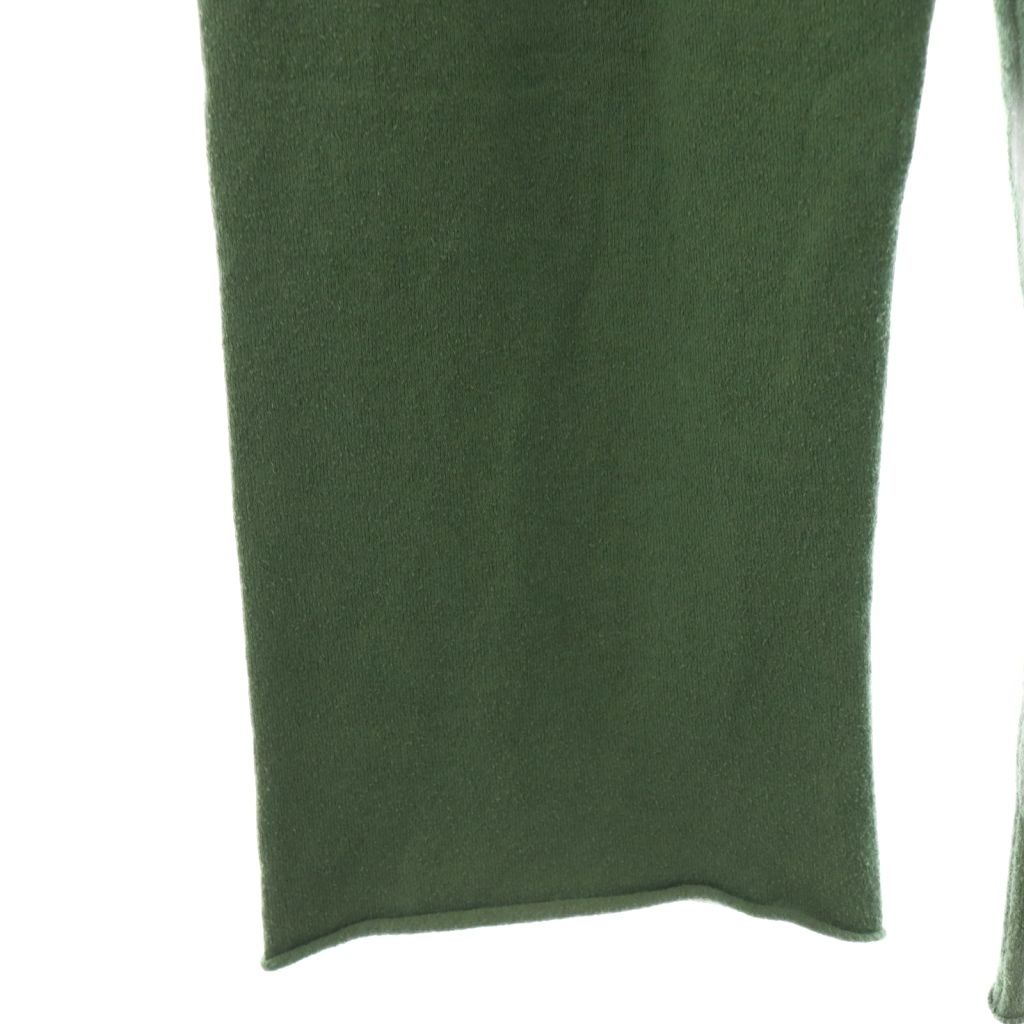 オーラリー AURALEE ハイゲージコットンパイルニットパンツ イージー 0  