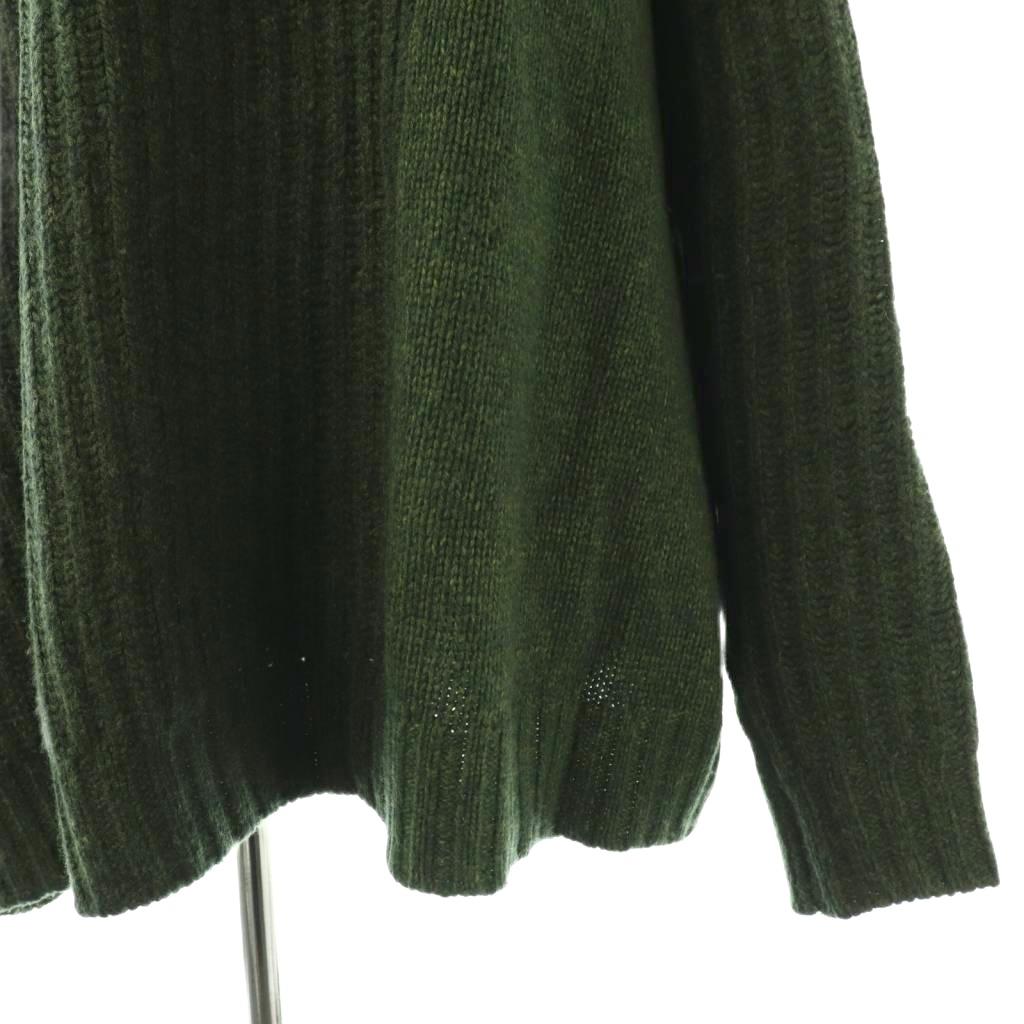 ジャーナルスタンダードラックス　ラムミックスプルオーバー　ニット　セーター　緑 ジャーナルスタンダード ラックス JOURNAL STANDARD LUXE ラムミックス