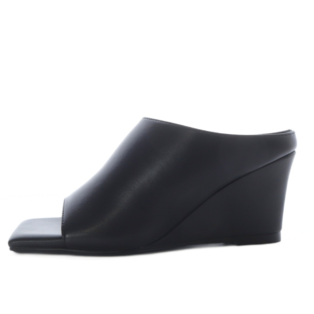 MARW UNITED ARROWS＞スクエア ウエッジソール サンダル