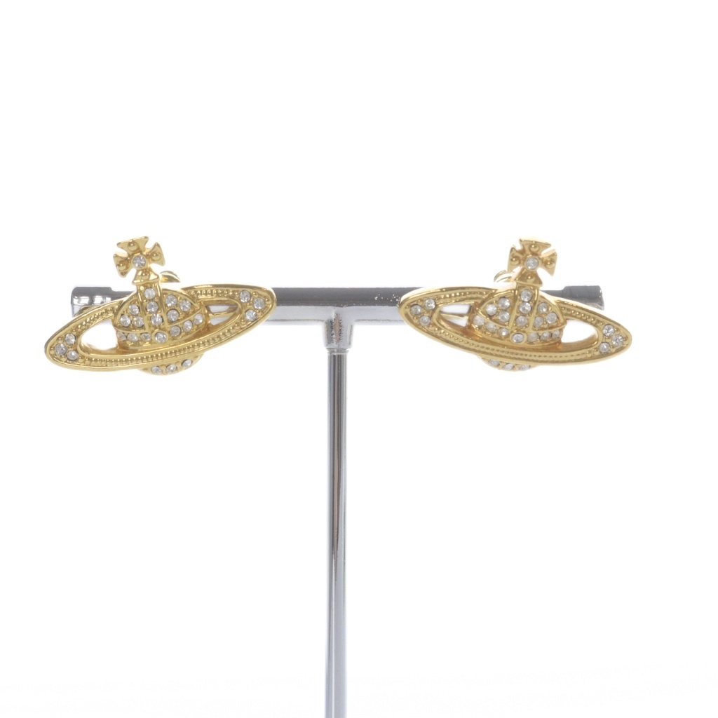 Vivienne Westwood ラインストーン ピアス