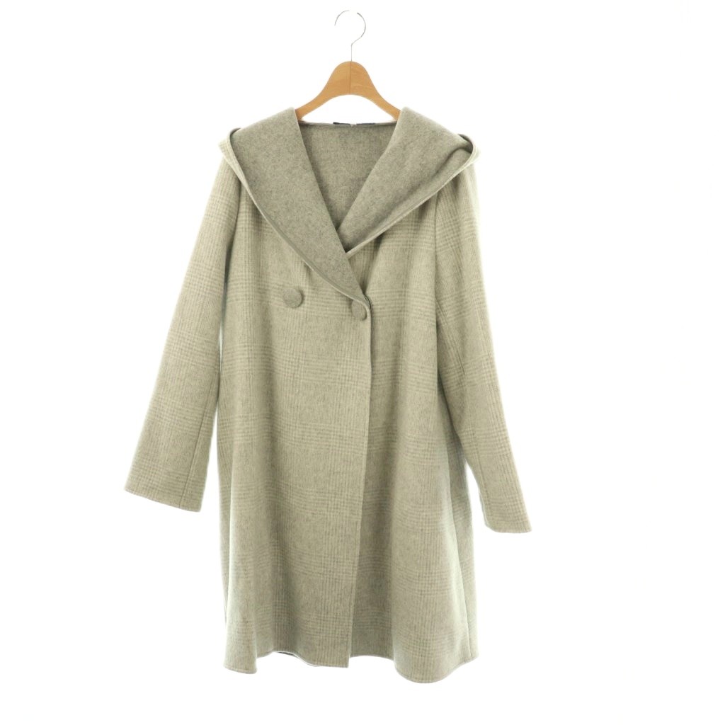 M'S GRACY フード付きトレンチコート 38 良品】M'S GRACY スプリング