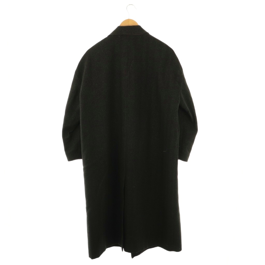 ジャーナルスタンダードラックス　ブラック ロングコート オーバーサイズ ジャーナルスタンダード ラックス JOURNAL STANDARD LUXE チェスター