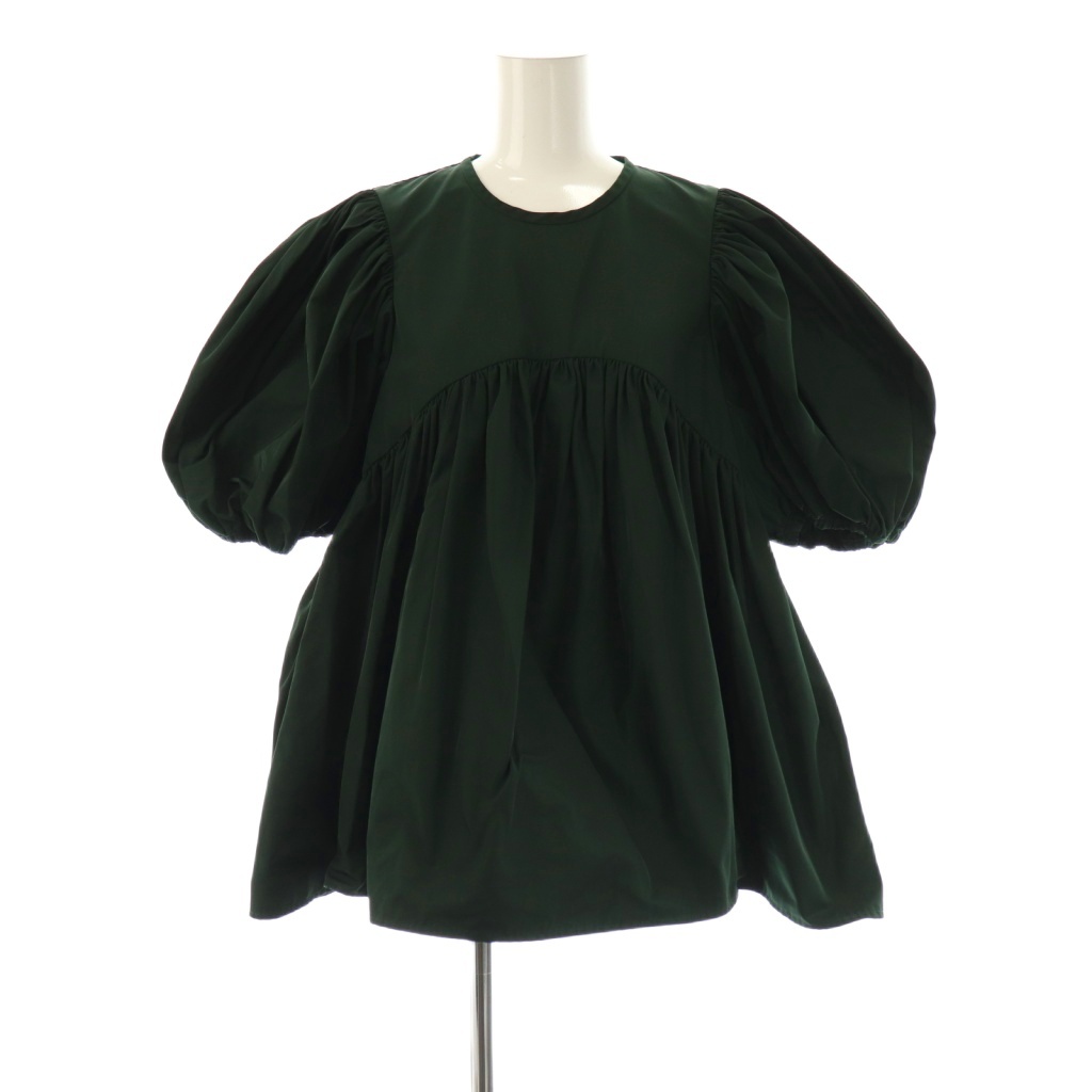 エンフォルド ENFOLD PEメモリーツイル パフスリーブBLOUSE ブラウス 