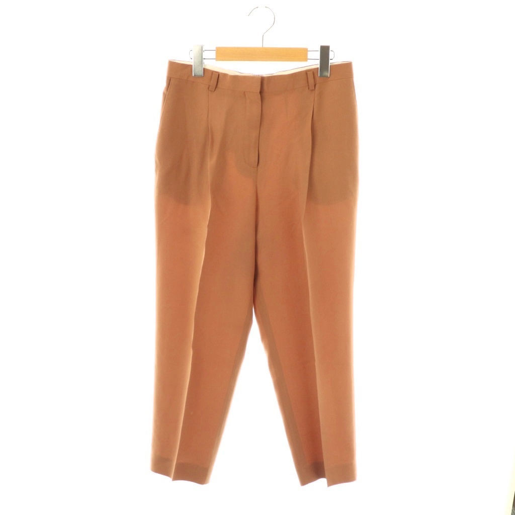 ボッテガヴェネタ BOTTEGA VENETA シルククロップドパンツ テーパード  