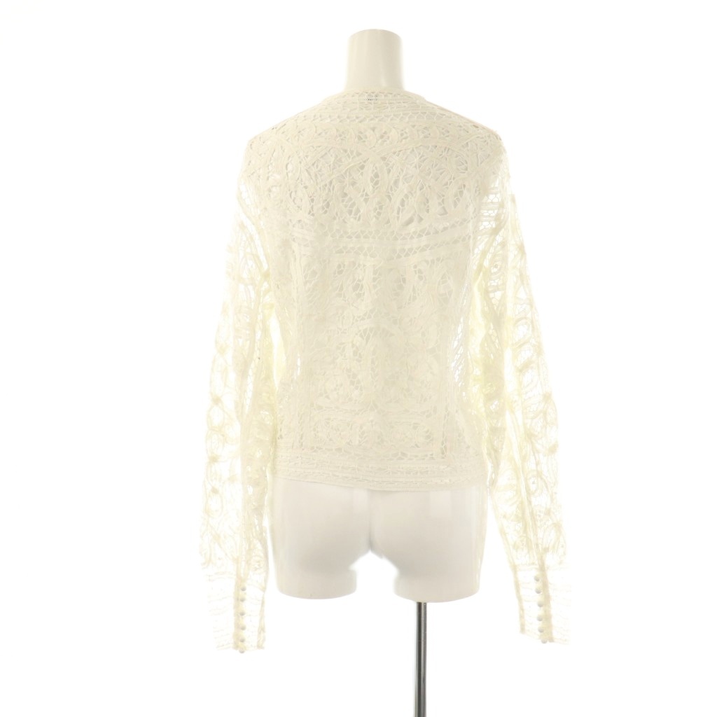 イエナ IENA ラブークル LA BOUCLE 25SS バテンレースブラウス プルオーバー ホワイト DF OS レディース 170-402508290265