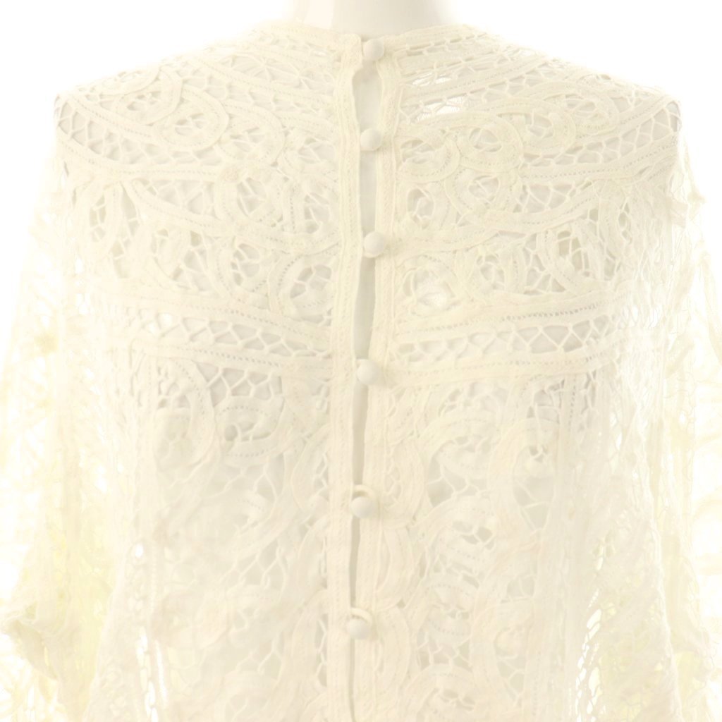 イエナ IENA ラブークル LA BOUCLE 25SS バテンレースブラウス プル 