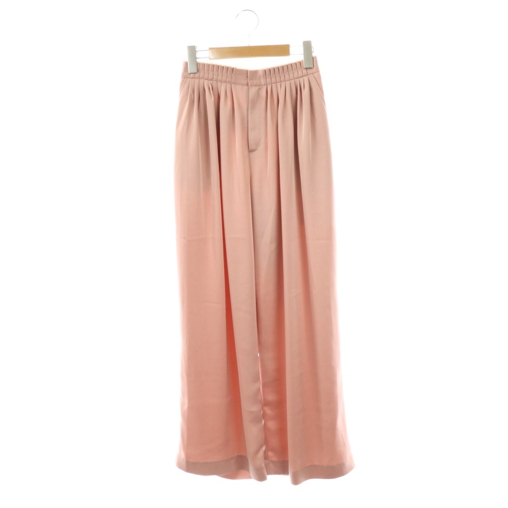 【美品】マチャット macchat サテンカーゴパンツサーモンピンク マチャット machatt タックパンツ マチャット MACHATT サテンパンツ