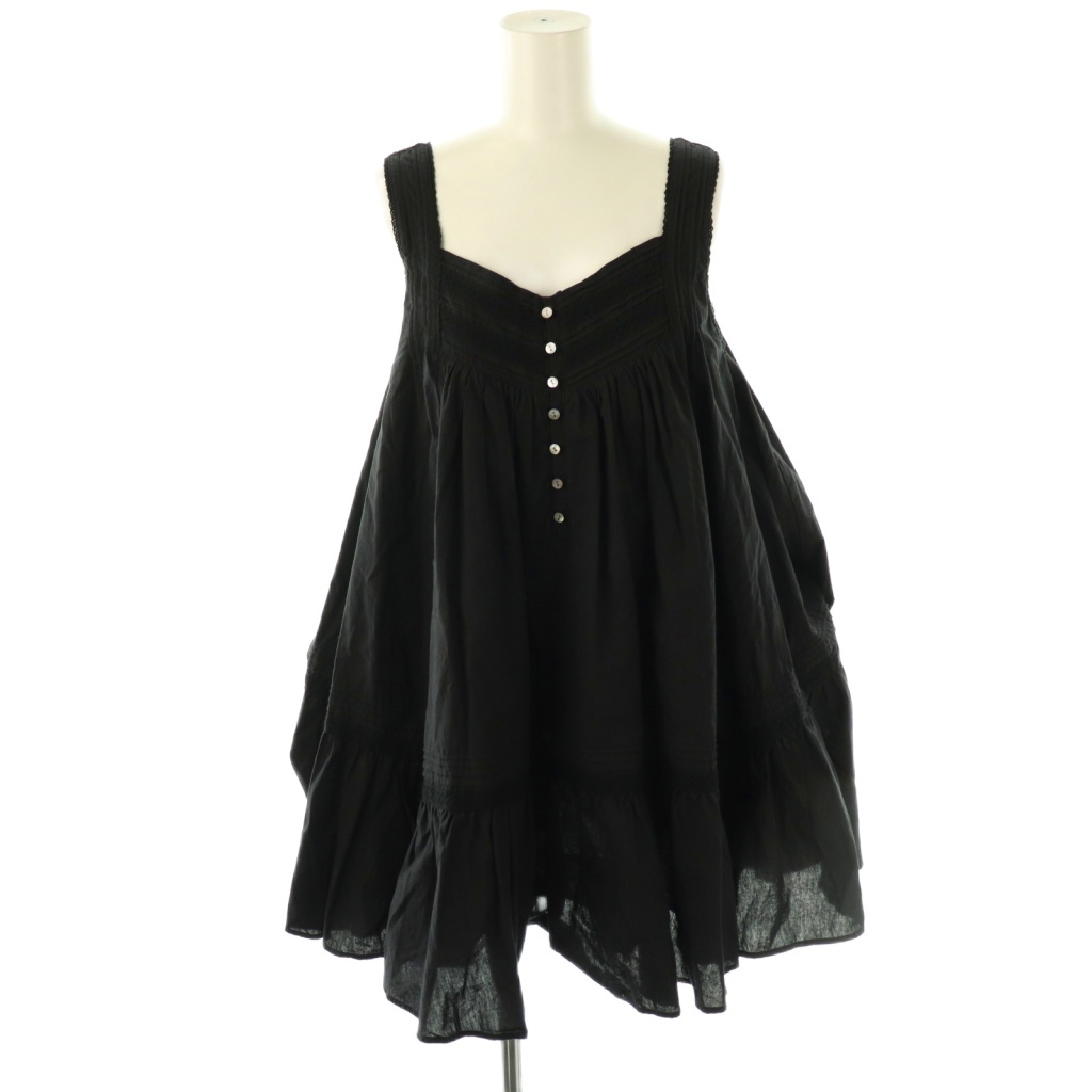 エイミーイストワール eimy istoire コットンレースフレアワンピース F