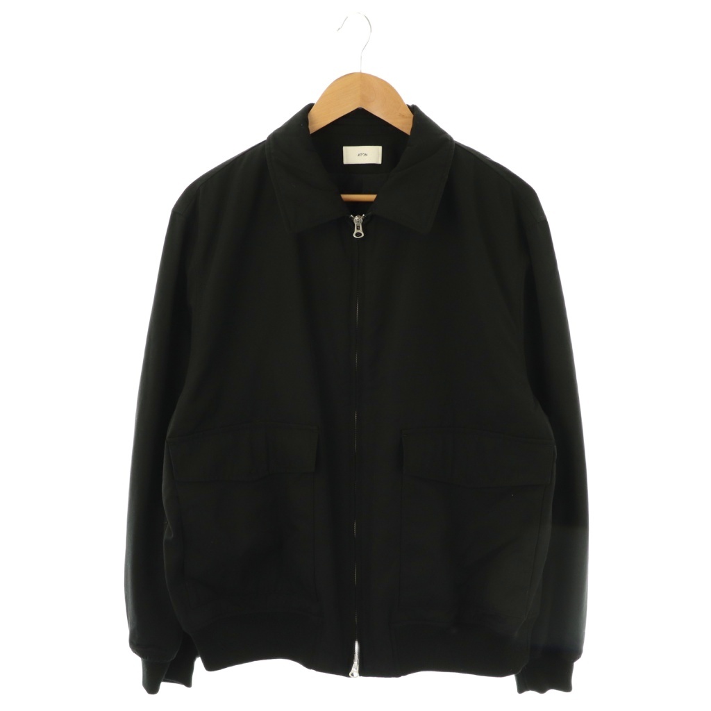 エイトン ATON HEAVY TWISTED NYLON FLIGHT JAKCET フライトジャケット
