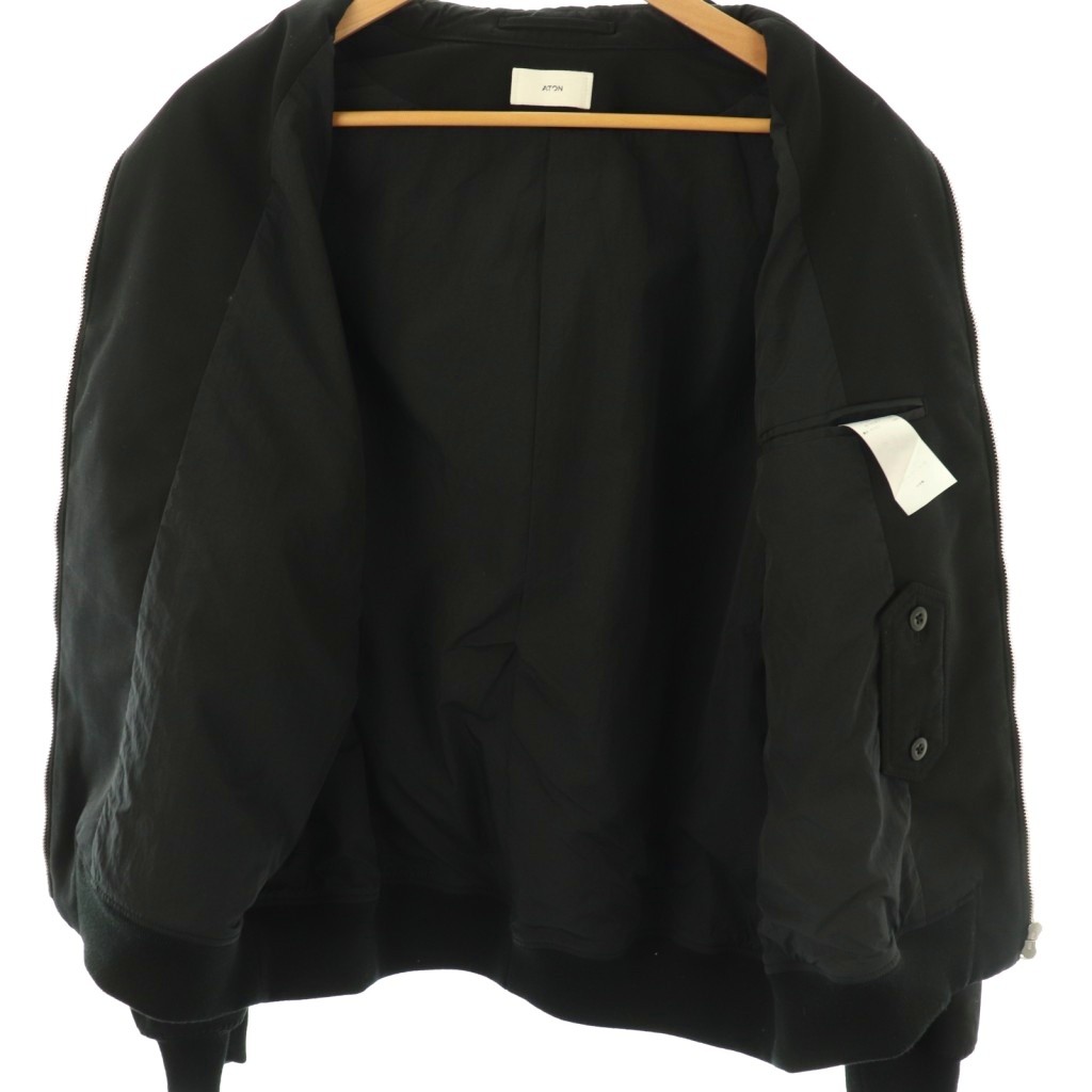 エイトン ATON HEAVY TWISTED NYLON FLIGHT JAKCET フライトジャケット