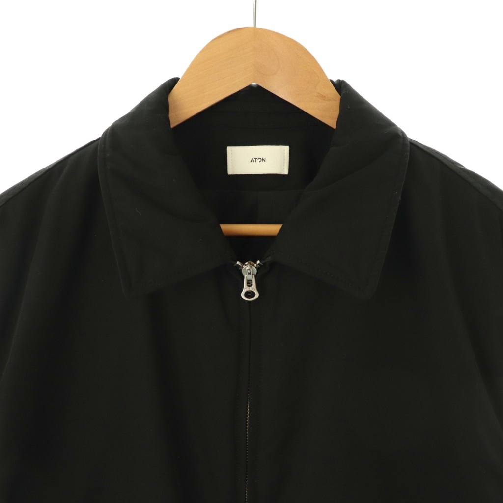 エイトン ATON HEAVY TWISTED NYLON FLIGHT JAKCET フライトジャケット