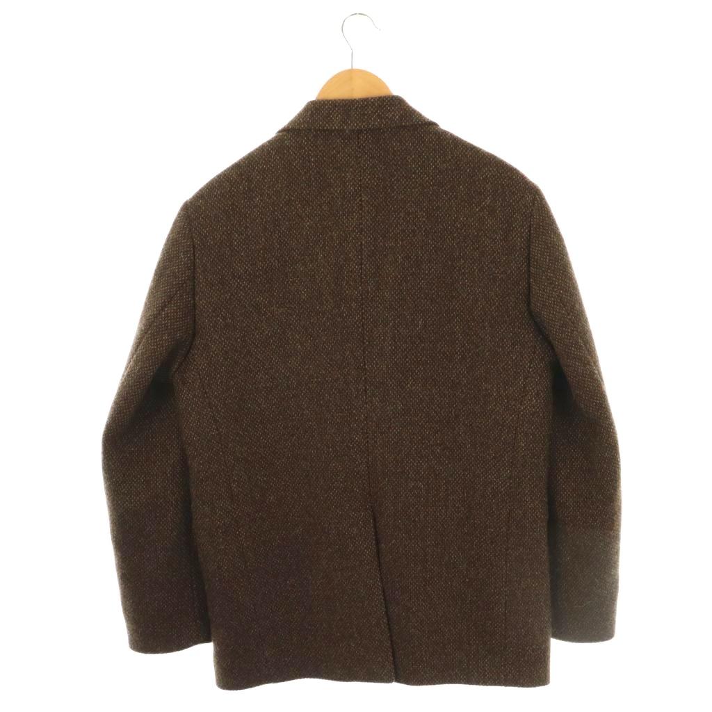オーラリー AURALEE 24AW LAMA SHETLAND WOOL TWEED OVER JACKET