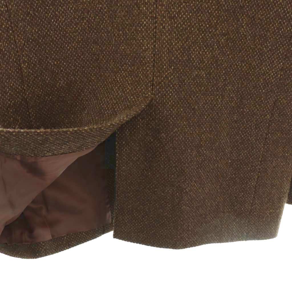 【美品・正規品】AURALEE オーラリー ツイードジャケット／3・ブラウン 美品・正規品】AURALEE オーラリー ツイードジャケット／3