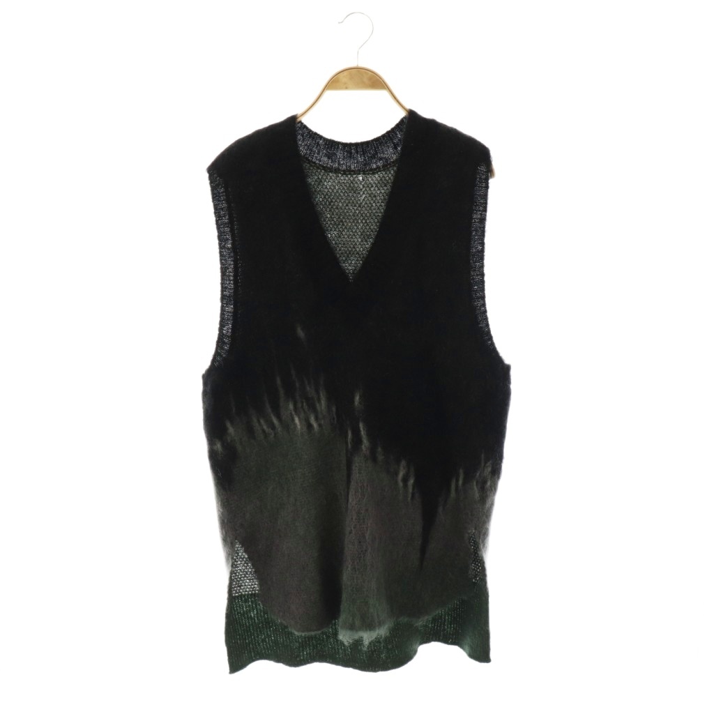 マメクロゴウチ Mame Kurogouchi 24AW Drip Glaze Pattern Mohair