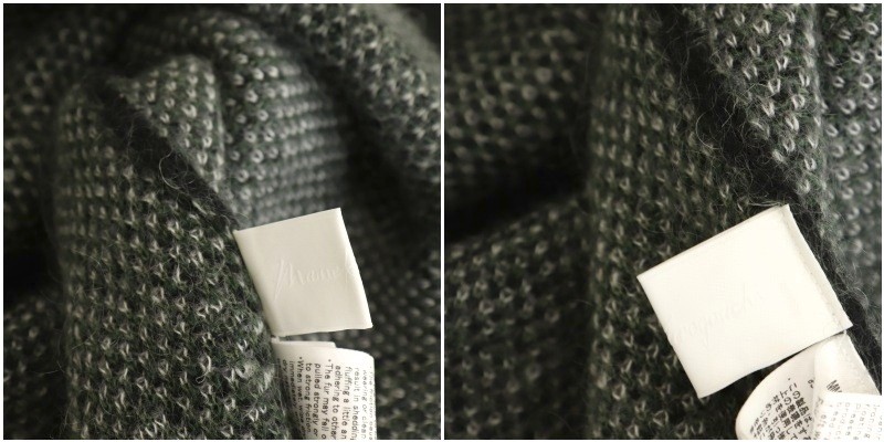 マメクロゴウチ Mame Kurogouchi 24AW Drip Glaze Pattern Mohair