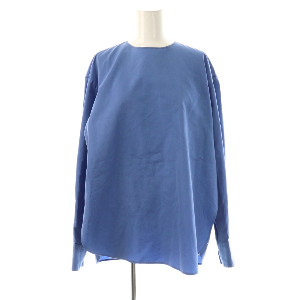 極美品✨BLAMINK ブラミンク　近年モデル　ブラウス　シルク　ネイビー 中古・古着通販】BLAMINK (ブラミンク) シルク インティメイト