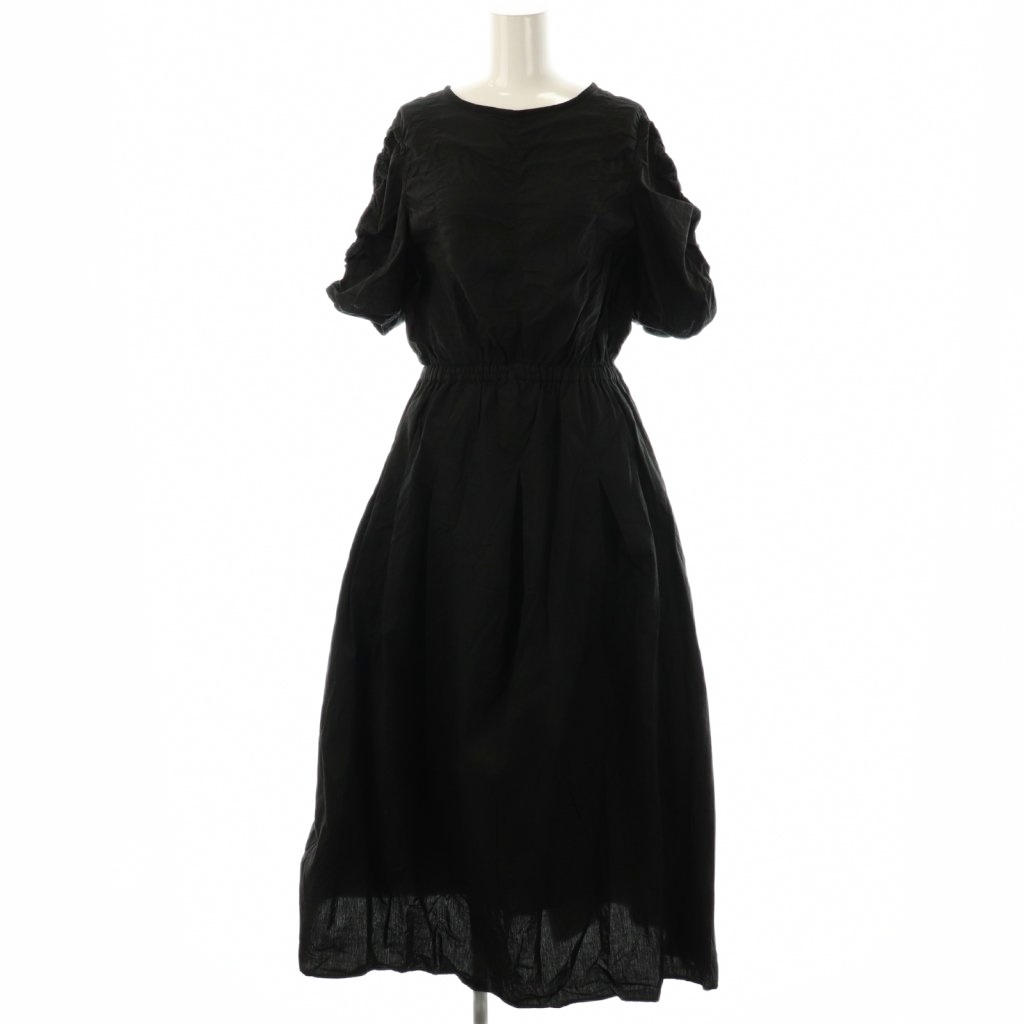 ヌキテパ NE QUITTEZ PAS! Cotton Dobby Check Shirring Dress ヌキテパ NE QUITTEZ PAS! Cotton Dobby Check Shirring Dress