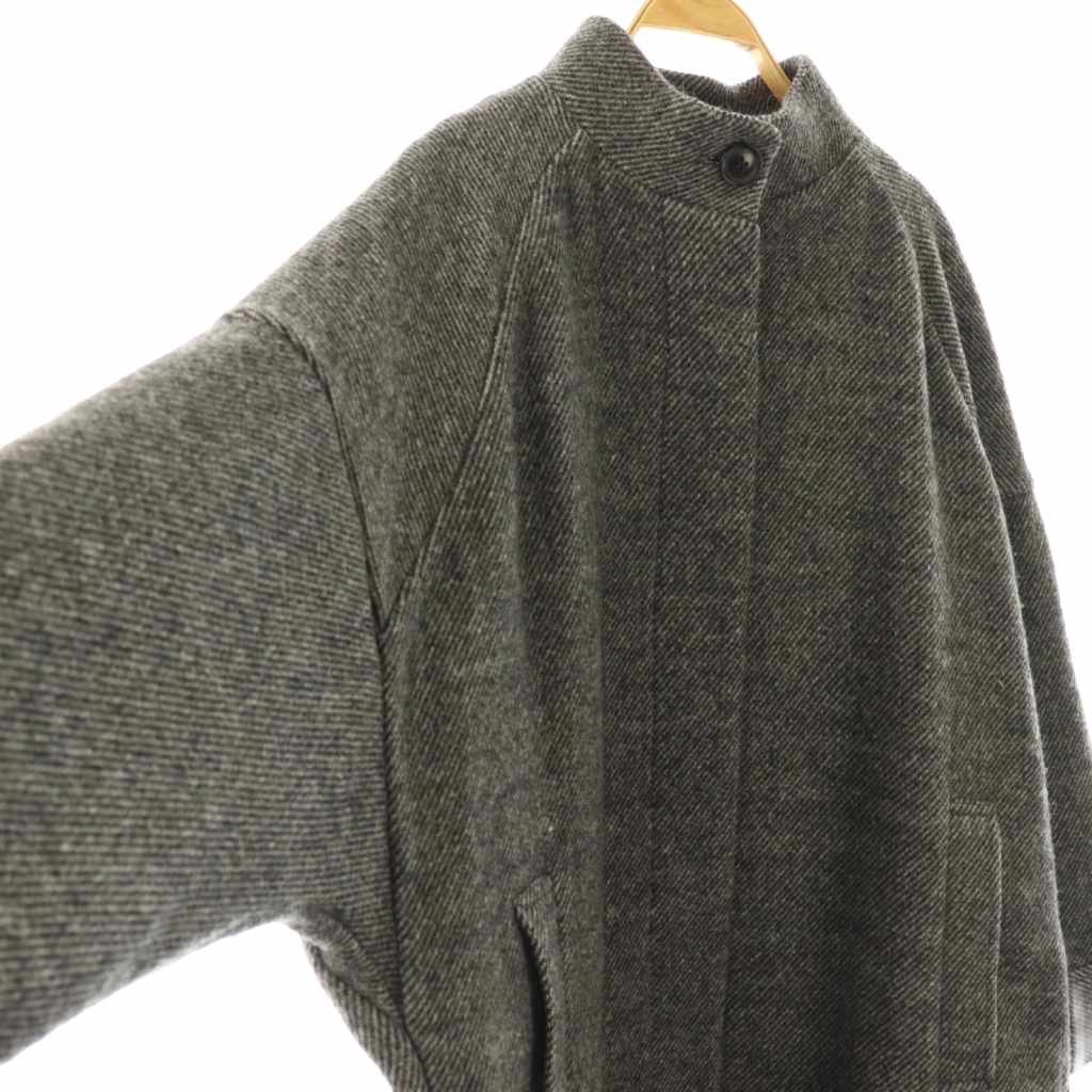 カーサフライン CASA FLINE ハイネックポンチョコート アウター ロング