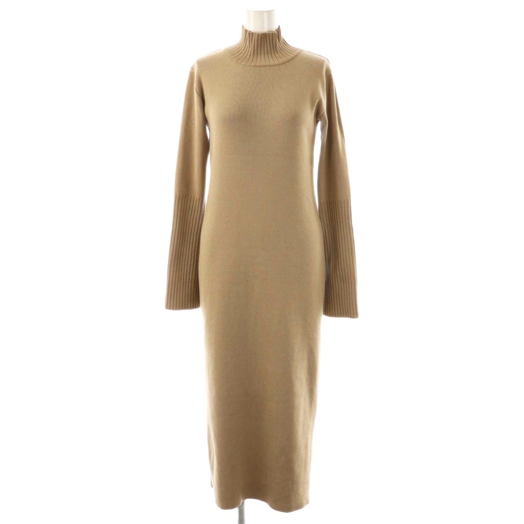 NOBLE 総針Iラインニットワンピース 追加》総針Iラインニットワンピース |