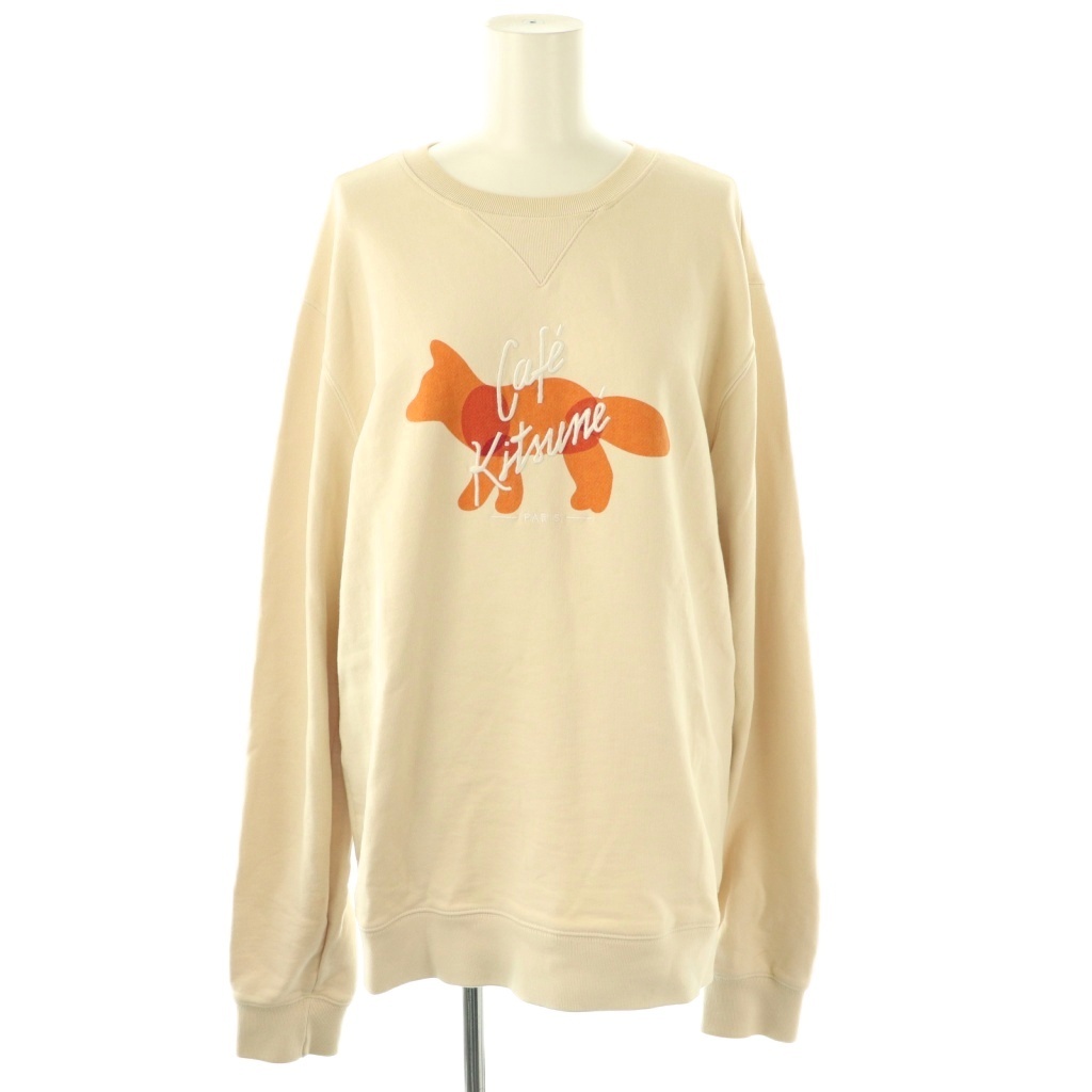 REI【美品】メゾンキツネ　FOX刺繍　スウェット　トレーナー 楽天市場】Maison Kitsune メゾンキツネ Big Fox Embroidery