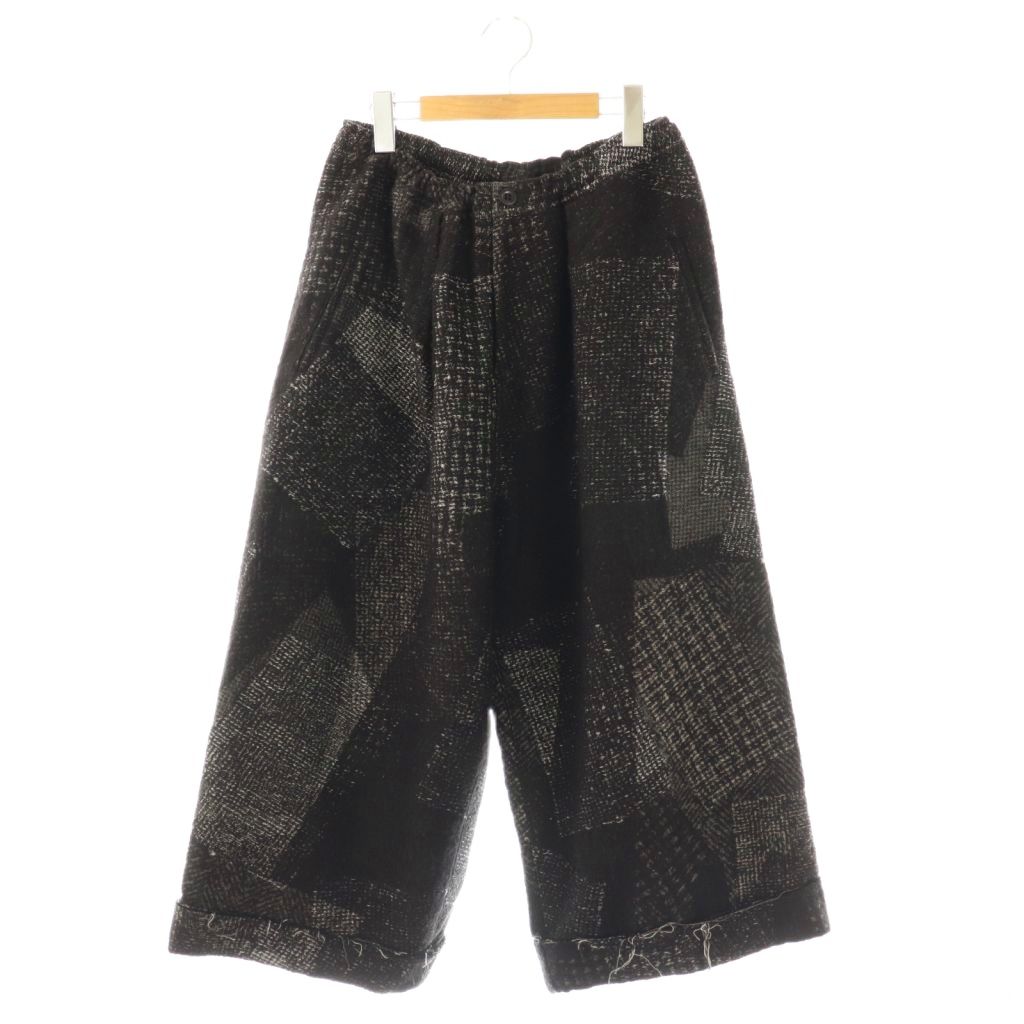 ワイズ Y's ヨウジヤマモト W/C RANDOM HOUNDSTOOTH JQ FRONT TUCK