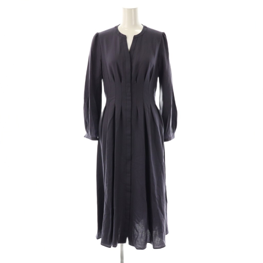 アナイ ANAYI ソフトアムンゼンタックフレアワンピース ロング 36