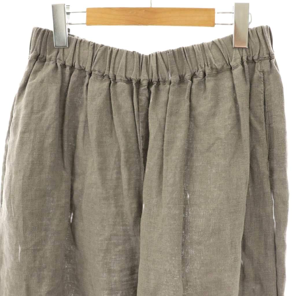 ネストローブ nest Robe 天然染め ルーズリーパンツ イージーパンツ  