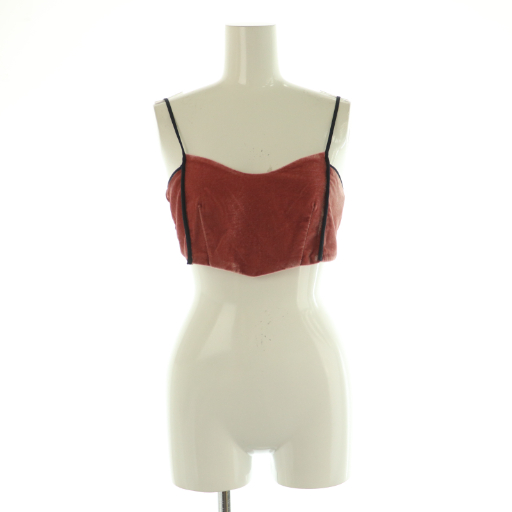 アメリヴィンテージ Ameri VINTAGE VELOUR BRA SET CUT TOP セット