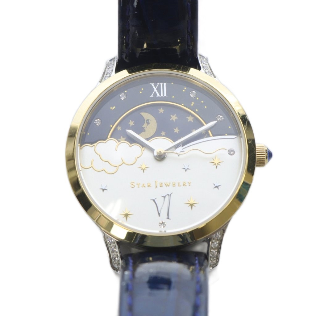 スタージュエリー STAR JEWELRY ジャンク品 DAY&NAGHT 腕時計