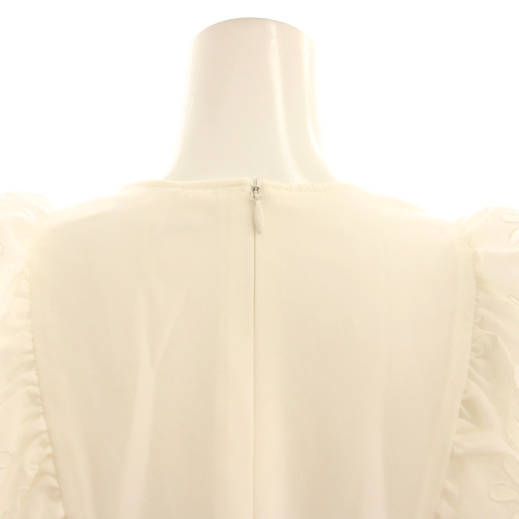 ヨリ yori シロコン shirocon マーガレットブラウス 長袖 プルオーバー  