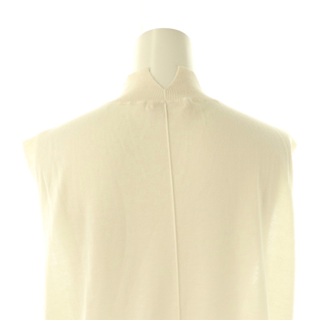 ブラミンク BLAMINK コットンシルクカシミヤ18G ノースリーブニット