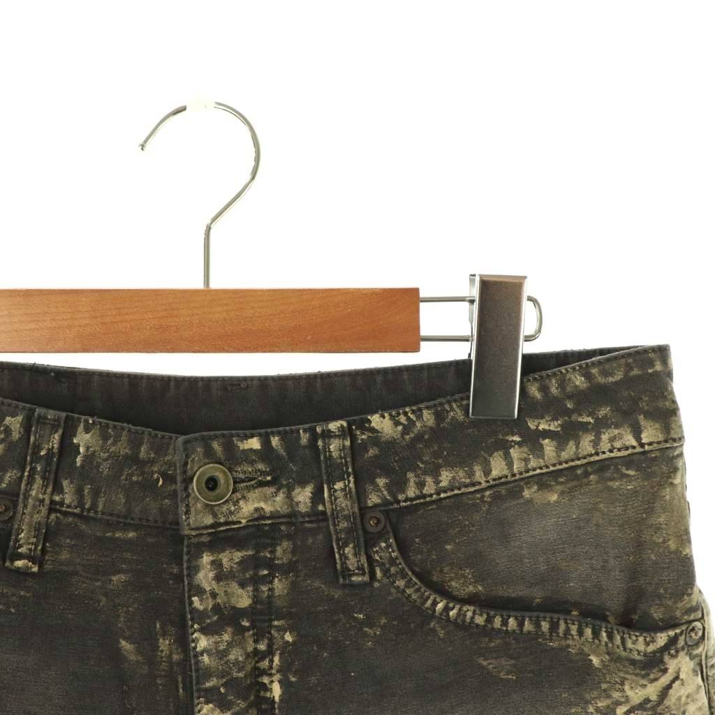 ルグランブルー L.G.B 4545C HOT PT 加工デニムショートパンツ ホット