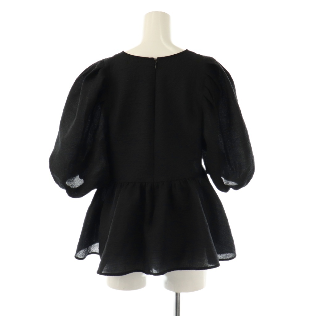 NOBLE シアーノイズジャガードブラウス ノーブル NOBLE 25SS シアー