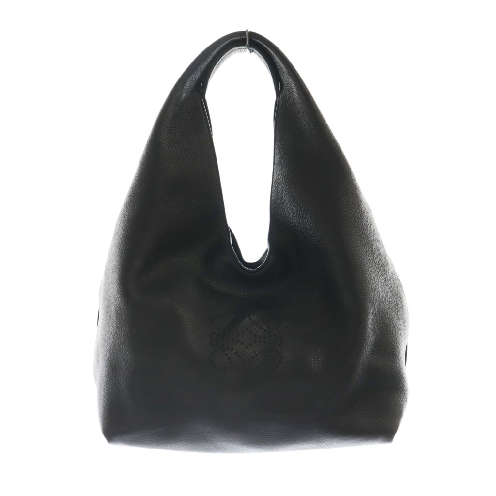 ロエベ LOEWE アナグラム デュナス スモール バッグ ハンド レザー 黒 