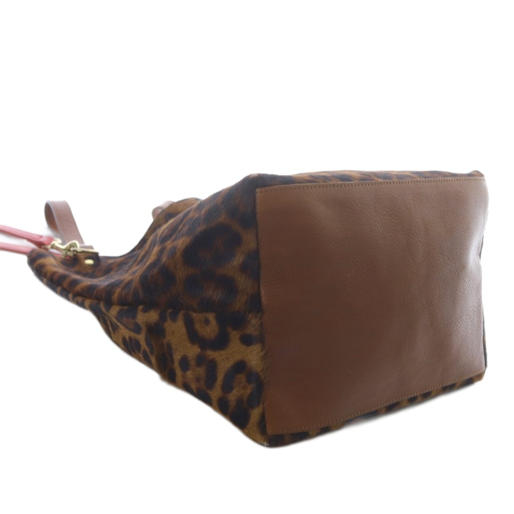 バッグスインプログレス BAGSINPROGRESS ハラコ レオパード 2WAYバッグ 