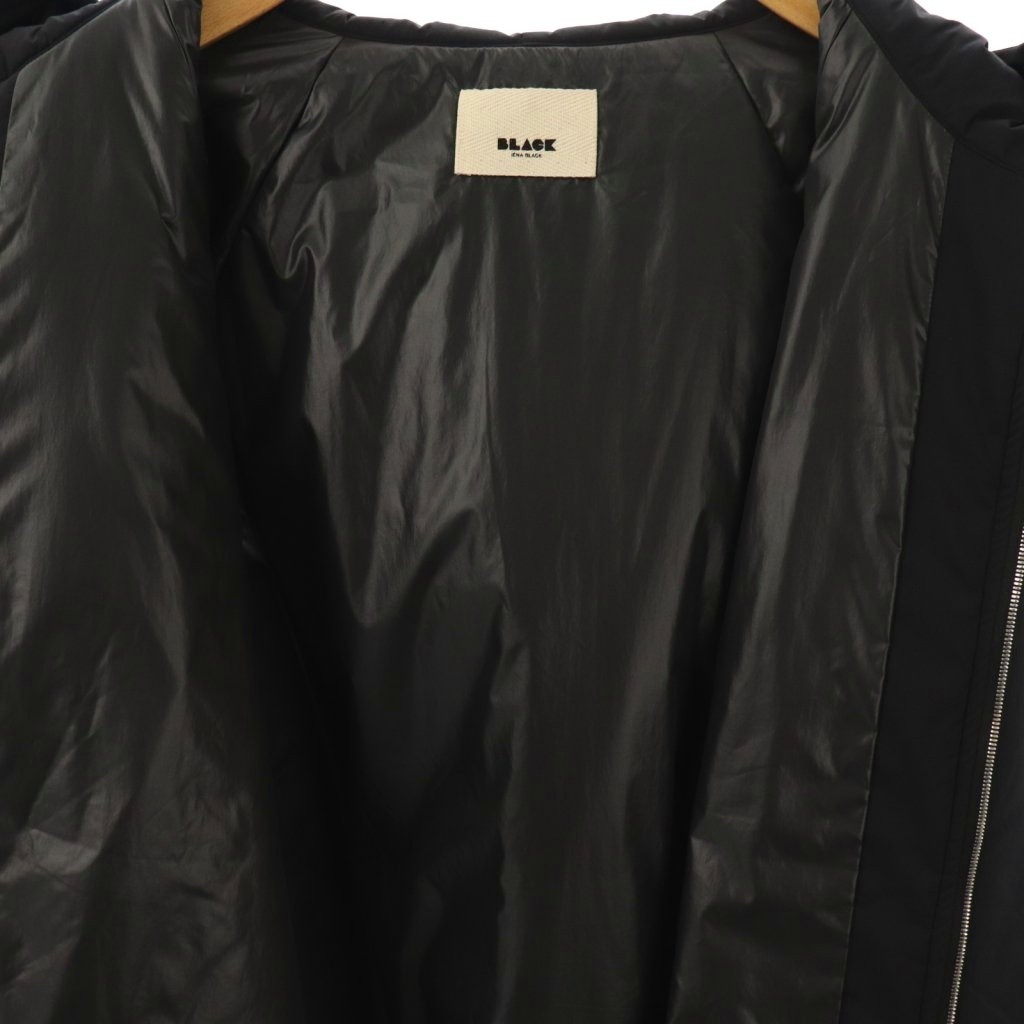 未使用品 イエナ IENA 25SS BLACK パフィージャケット フード 未使用品 イエナ IENA 25SS BLACK パフィージャケット フード