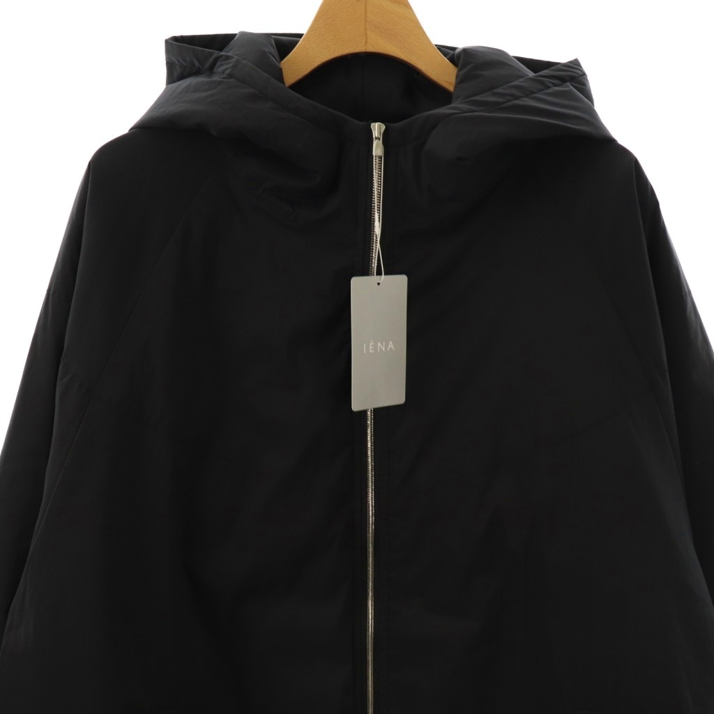 未使用品 イエナ IENA 25SS BLACK パフィージャケット フード 未使用品 イエナ IENA 25SS BLACK パフィージャケット フード