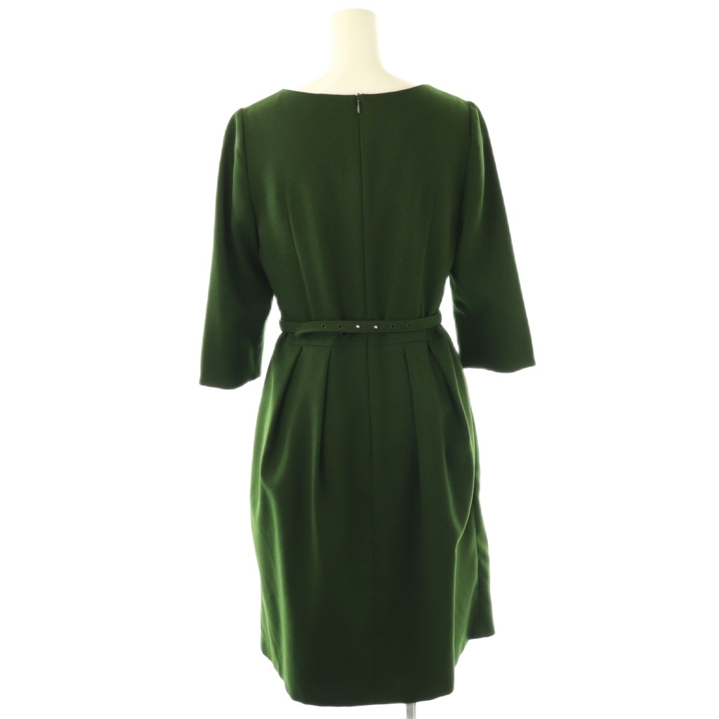 STRAWBERRY-FIELD ブラックロングワンピース 七分袖 STRAWBERRY FIELDS